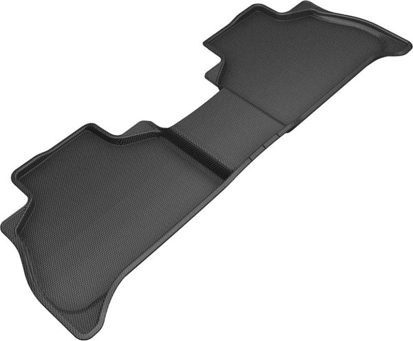 3D MAXpider 2019-2020 BMW X5 (G05) Kagu 2nd Row Floormats - Black - Bull Strap