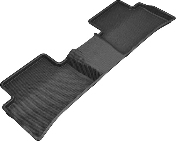 3D MAXpider 2019-2020 Toyota Corolla Hatchback Kagu 2nd Row Floormats - Black - Bull Strap