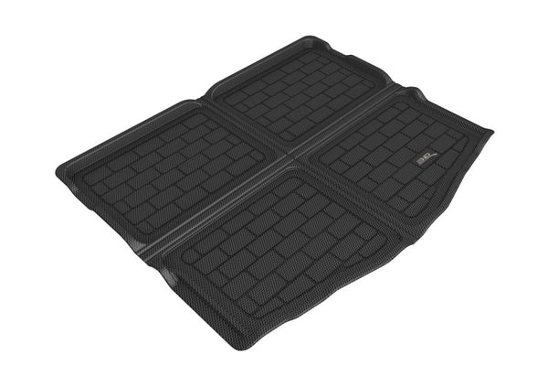 3D MAXpider 2021 Mustang Mach-E Kagu Rear Cargo Liner - Black - Bull Strap
