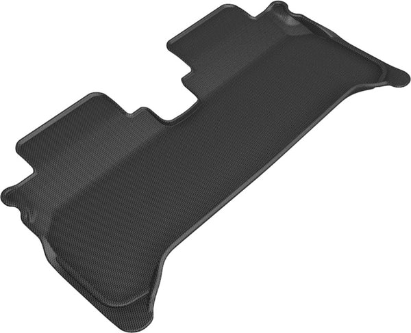 3D MAXpider 2022 Chevrolet Bolt EUV Kagu 2nd Row Floormat - Black - Bull Strap