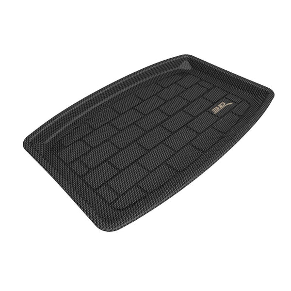 3D MAXpider 2024 Tesla Model 3 Kagu Foldable Rear Lower Cargo Liner - Black - Bull Strap