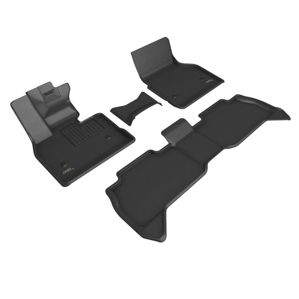 3D MAXpider 21-22 BMW iX (I20) (Fits 5 Seat Electric) Kagu Black R1 R2 - Bull Strap