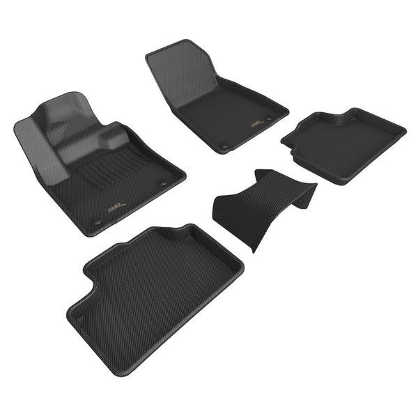 3D MAXpider 22-23 Volvo XC40 Recharge Electric Kagu Black R1 R2 - Bull Strap