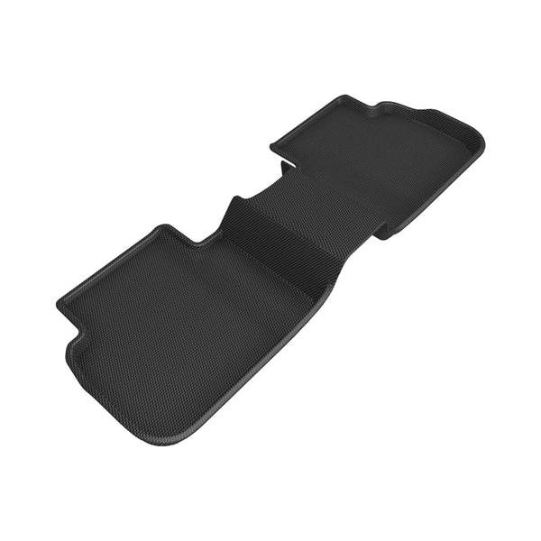3D MAXpider 2022 Honda Civic Kagu Second Row Floormat - Black (No Rear USB Port) - Bull Strap
