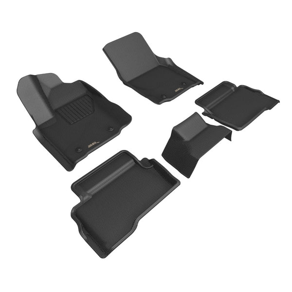 3D MAXpider 2024 Toyota Tacoma Double Cab Kagu Black R1 R2 - Bull Strap