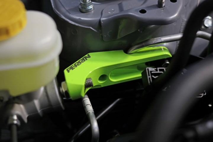 PERRIN 13-25 Subaru BRZ / Scion FR-S / Toyota 86 GR86 Master Cylinder Brace - Neon Yellow - Bull Strap