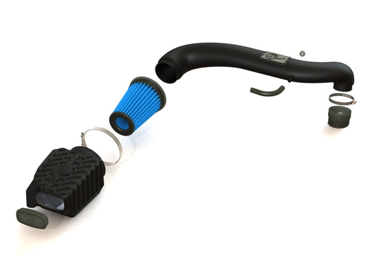 aFe Momentum GT PRO 5R Stage-2 Intake System 97-06 Jeep Wrangler (TJ) L6 4.0L - Bull Strap