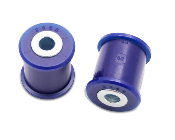 SuperPro 2008 Pontiac G8 Base Rear Lower Control Arm Outer Bushing Kit (In Hub) - Bull Strap