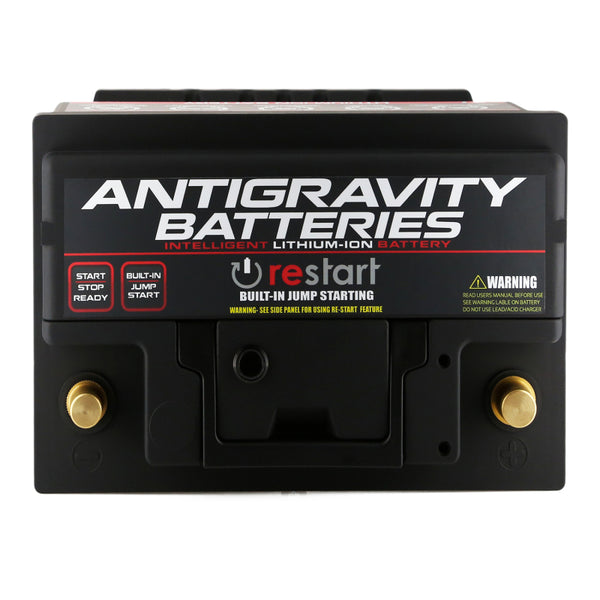 Antigravity H5/Group 47 Lithium Car Battery w/Re-Start - Bull Strap