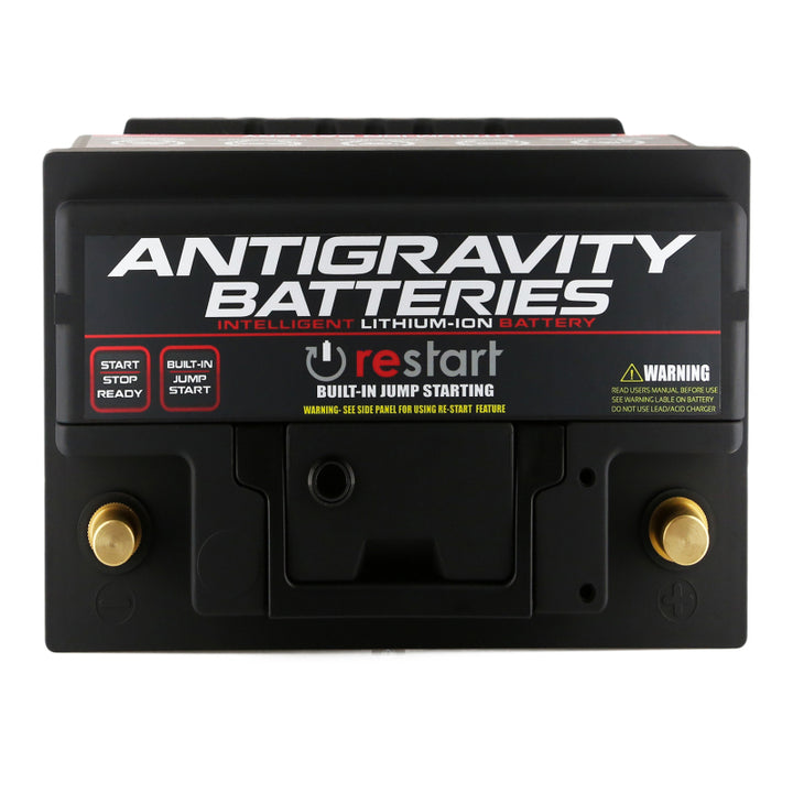 Antigravity H5/Group 47 Lithium Car Battery w/Re-Start - Bull Strap