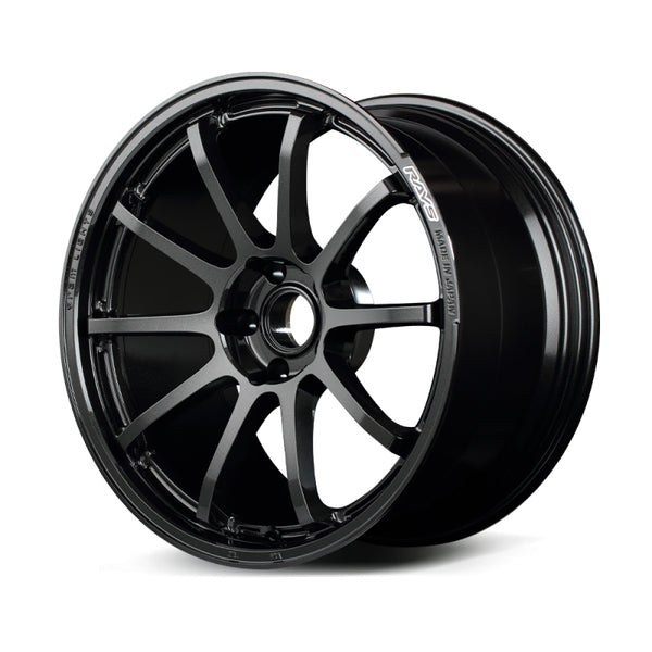 Gram Lights 57NR 18x9.5 +38 5-114.3 Glass Black Wheel - Bull Strap
