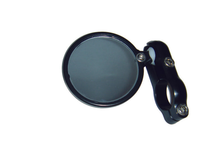 CRG Blindsight 2 in. Round Bar-End Mirror - Black - Bull Strap