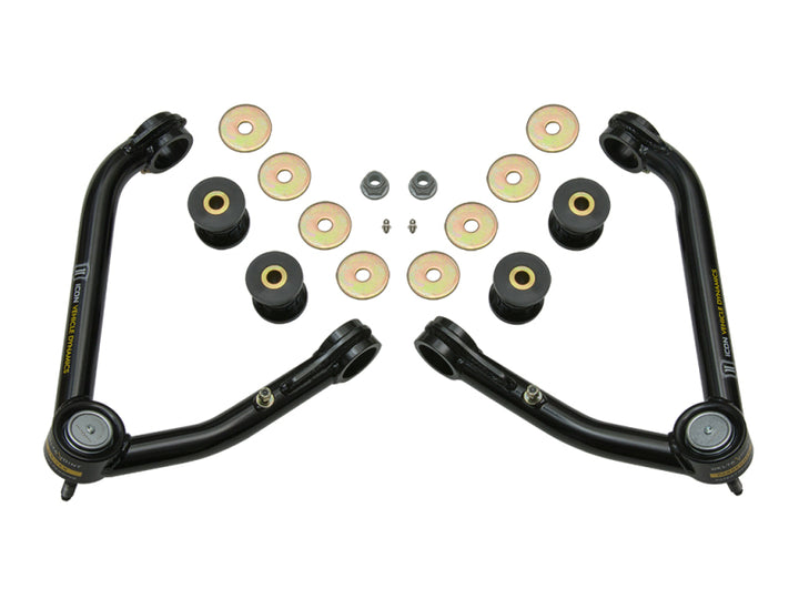 ICON 14-18 GM 1500 Tubular Upper Control Arm Delta Joint Kit (Large Taper) - Bull Strap