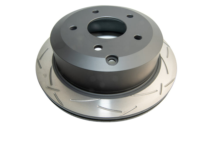 DBA 05 Pontiac GTO Rear Slotted 4000 Series Rotor - Bull Strap