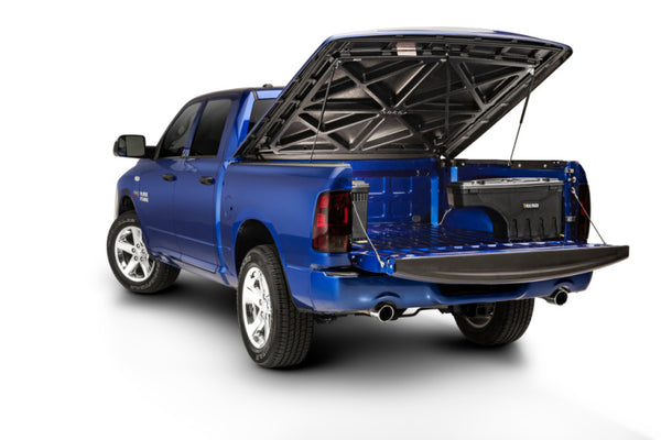 UnderCover 15-20 Ford F-150 Passengers Side Swing Case - Black Smooth - Bull Strap