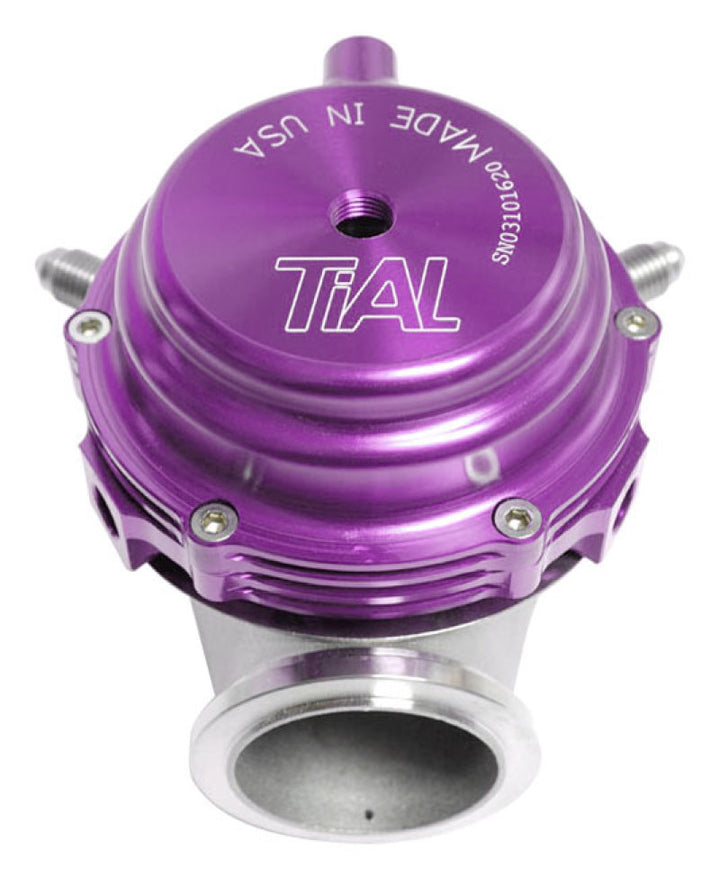 TiAL Sport MVR Wastegate 44mm 14.5 PSI w/Clamps - Purple - Bull Strap