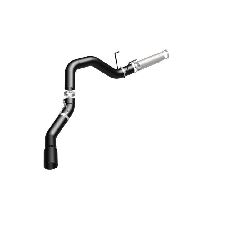 MagnaFlow 2020 Dodge Ram 3500 6.7L DPF-Back Black 5in Single Passenger Side Rear Exit - Bull Strap