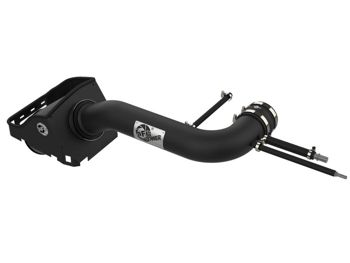 aFe Magnum FORCE Stage-2 Pro DRY S Cold Air Intake System 2017 Ford Superduty V8 6.2L - Bull Strap
