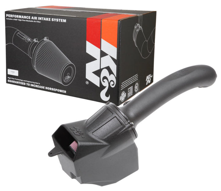 K&N 19-20 Jeep Wrangler JL 2.0L L4 F/I Turbo Performance Intake Kit - Bull Strap