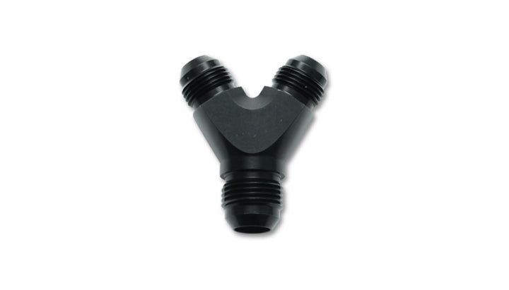 Vibrant -4AN x -3AN x 3AN Y-Adapter Fitting - Aluminum - Bull Strap