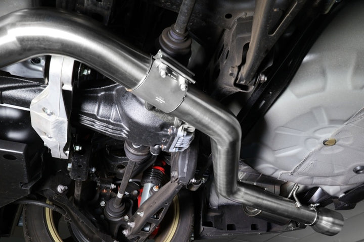 PERRIN 22-25 Subaru WRX Single Exit Catback Exhaust - Bull Strap