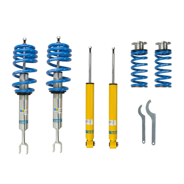 Bilstein B14 2004 Audi A4 Avant Front and Rear Suspension Kit - Bull Strap