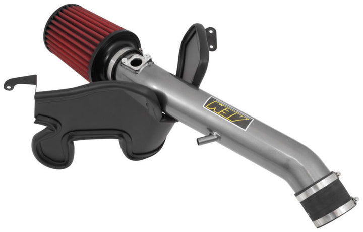 AEM 14-15 Lexus GS350 V6-3.5L F/I Gunmetal Gray Cold Air Intake - Bull Strap