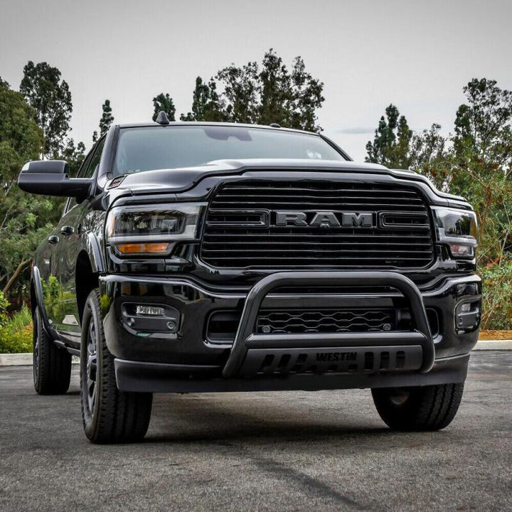 Westin 19-20 Ram 2500/3500 E-Series Bull Bar - Black - Bull Strap