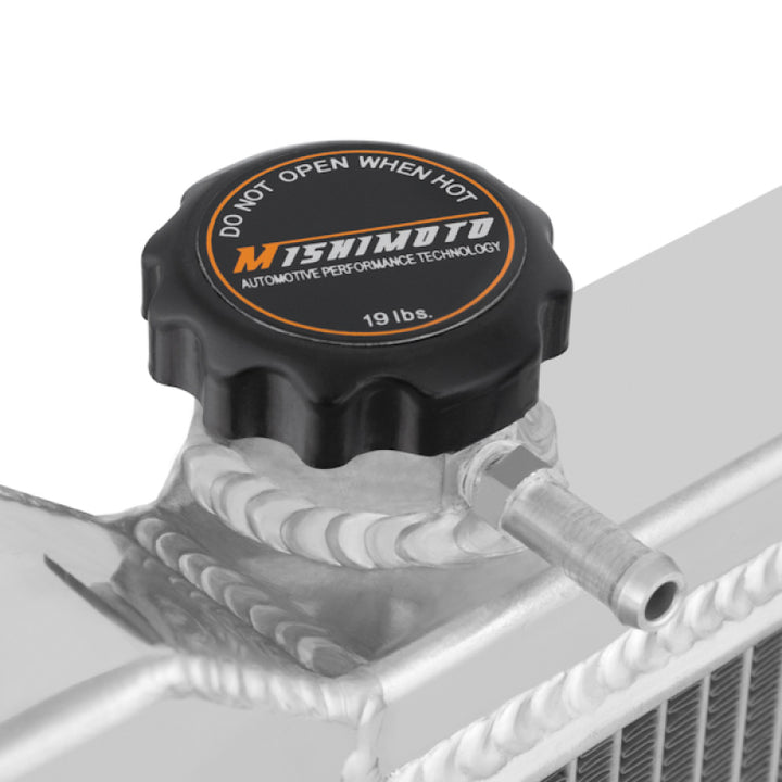 Mishimoto 02-05 Honda Civic SI Manual Aluminum Radiator - Bull Strap