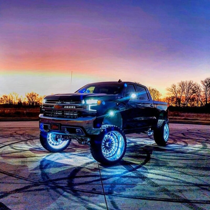 Oracle LED Illuminated Wheel Rings - ColorSHIFT Dynamic - ColorSHIFT - Dynamic - Bull Strap