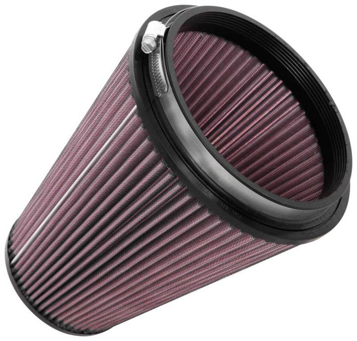 K&N Universal Clamp-On Air Filter 6in FLG / 7-1/2in B / 4-1/2in T / 9in H - Bull Strap