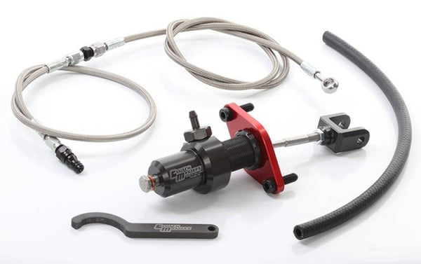 Clutch Masters 22-24 Honda Civic 1.5L Turbo/23-24 Type R 2.0L 6-Speed Master Cylinder - Red - Bull Strap