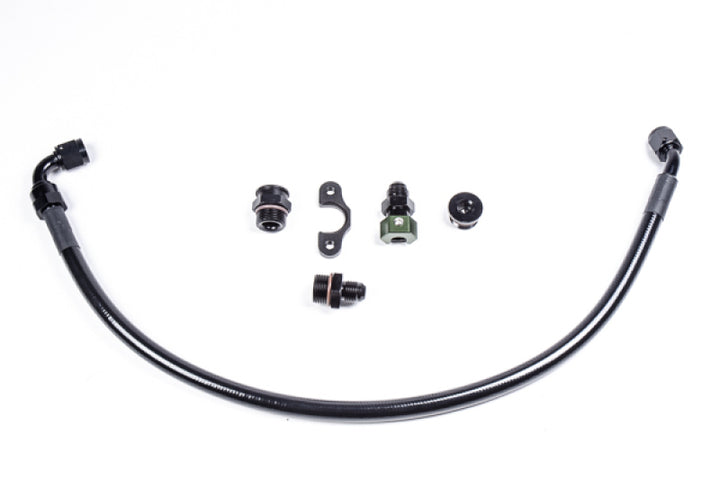 Radium Engineering Mitsubishi Evolution X Fuel Rail Plumbing Kit - Bull Strap