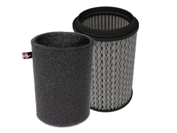 aFe 16-20 Yamaha YXZ1000R Aries Powersport OE Replacement Pro DRY S Air Filter w/ Foam Pre-Filter - Bull Strap