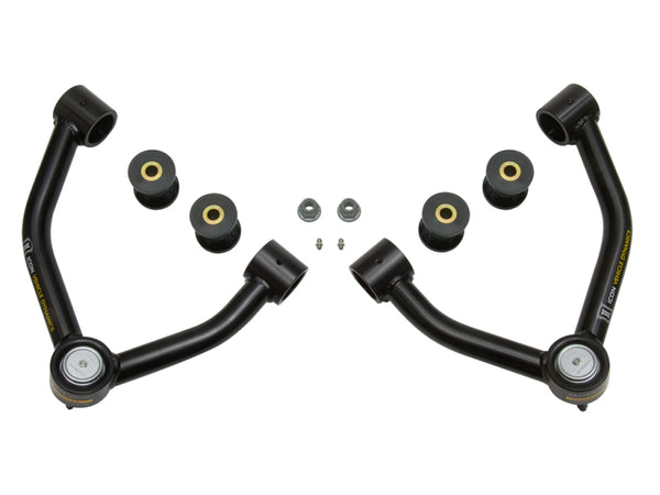 ICON 2015+ Chevrolet Colorado Tubular Upper Control Arm Delta Joint Kit - Bull Strap