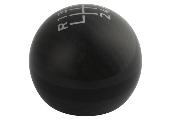 Ford Racing 15-25 Mustang Ford Racing Carbon Fiber Shift Knob 6 Speed - Bull Strap
