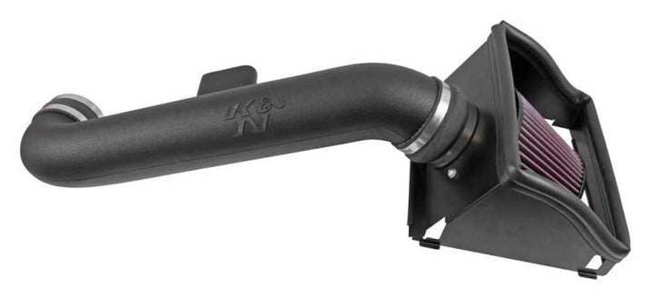 K&N 2015 Ford F-150 5.0L V8 Performance Intake Kit - Bull Strap