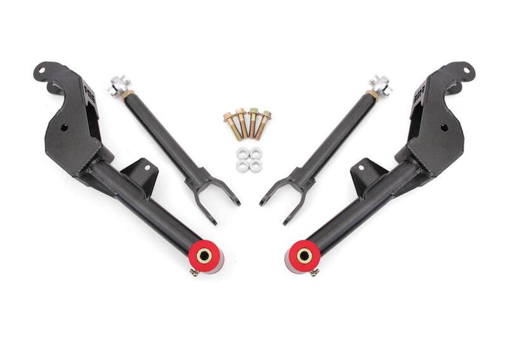 BMR 14-17 Chevrolet SS Rear Suspension Kit For 15in Conversion Kit - Black Hammertone - Bull Strap