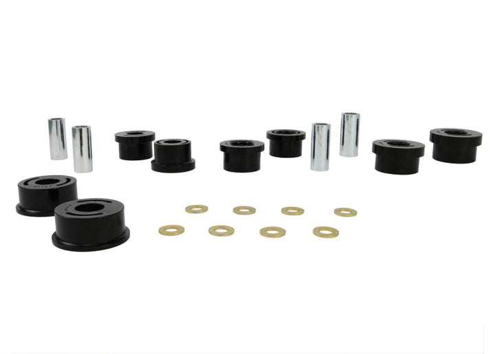 Whiteline Plus 03+ Nissan 350z / Infiniti G35 Traction Control Rear Cradle Bushing Kit - Bull Strap