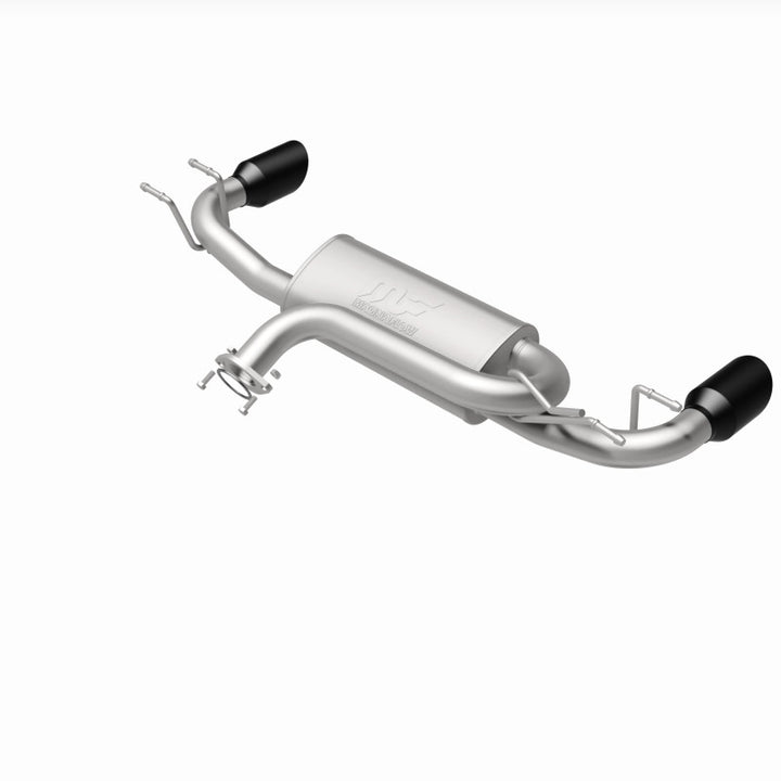 MagnaFlow 19-21 Mazda 3 2.5L 2.5in Pipe Dia Street Series Cat-Back Exhaust - Bull Strap