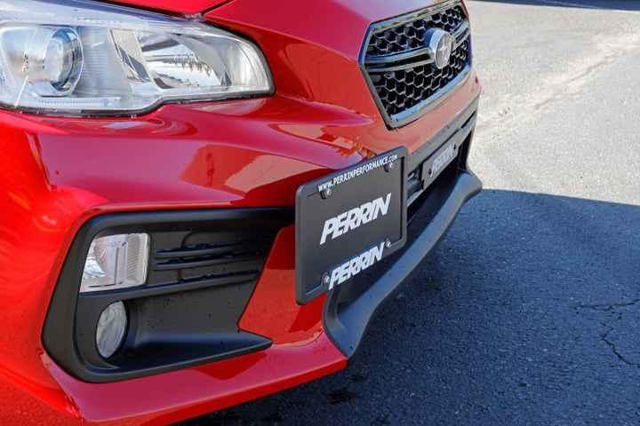 PERRIN 18-21 Subaru WRX/STI (w/FMIC ONLY) License Plate Relocation Kit - Bull Strap