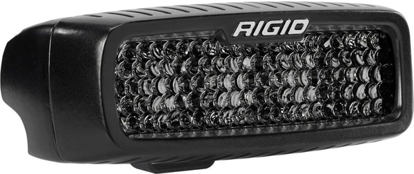 Rigid Industries SR-Q Series PRO Midnight Edition - Spot - Diffused - Pair - Bull Strap