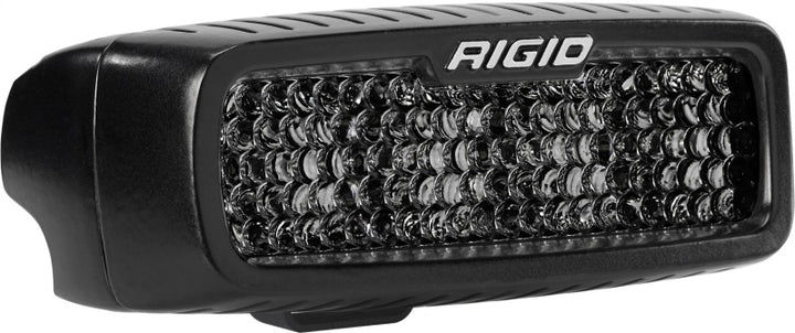 Rigid Industries SR-Q Series PRO Midnight Edition - Spot - Diffused - Pair - Bull Strap