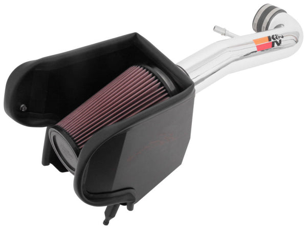 K&N 2018 Jeep Wrangler JL V6-3.6L High Flow Performance Kit - Bull Strap