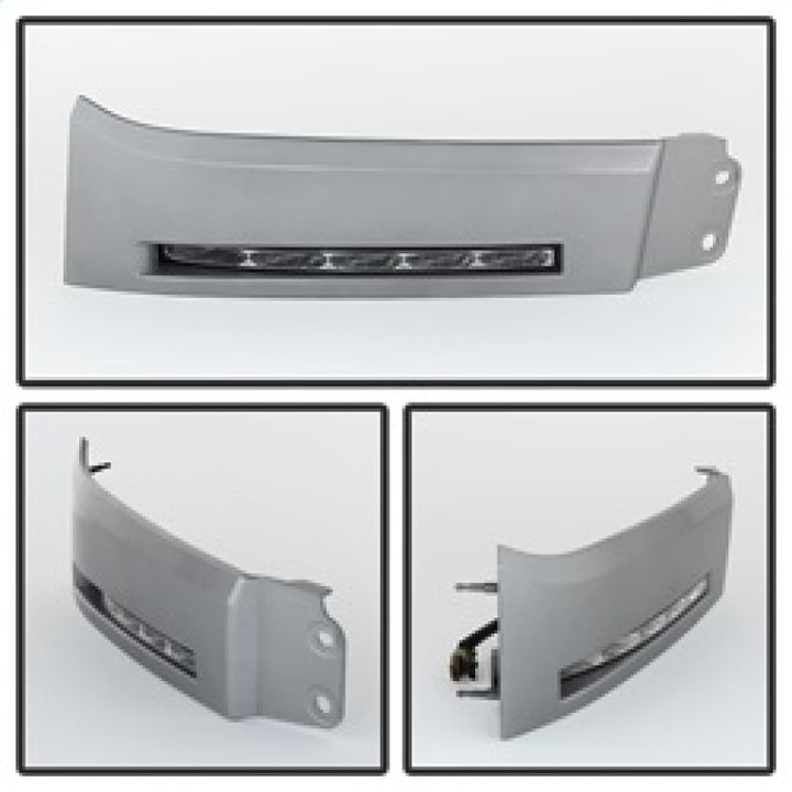 Spyder Toyota Tundra 07-13 Daytime LED Running Lights wo/switch Silver FL-DRL-TTU07-SIL - Bull Strap