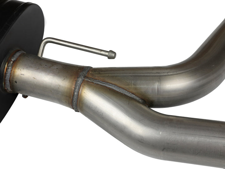 aFe MACHForce XP 3in Hi-Tuck 304 SS Cat Back Exhaust 2010-2017 Nissan Patrol (Y62) V-5.6L (400 hp) - Bull Strap