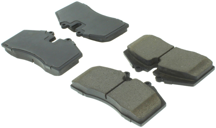 StopTech Performance ST-40 4 Piston Front Caliper Brake Pads - Bull Strap