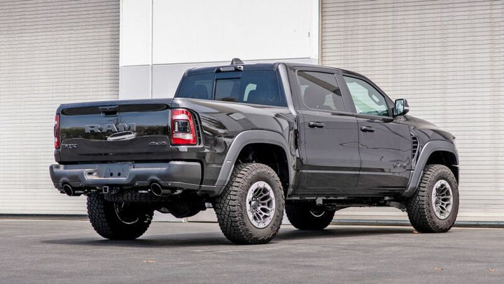 Borla 21-22 Dodge RAM 1500 TRX 6.2L V8 4WD CCSB 5in. Black Chrome-Plated Optional Tips - 304SS - Bull Strap