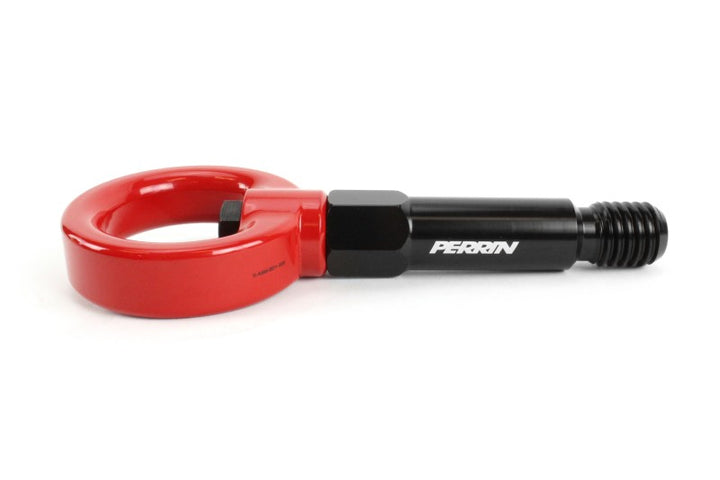 PERRIN 20-25 Toyota Supra Tow Hook Kit (Front) - Red - Bull Strap