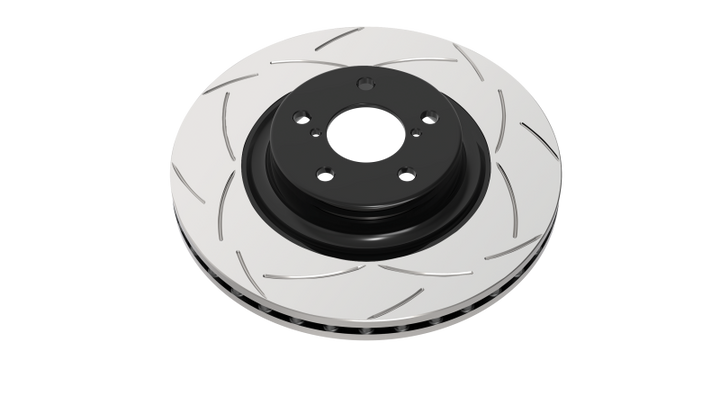 DBA 2005 Pontiac GTO T-Slot Uni-Directional Rear Slotted Rotor - Bull Strap